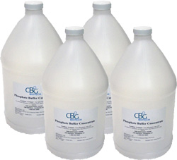 Sodium Phosphate Concentrate - One Case (4 x 1 gallons) (240 ml. buffers 7.75 liters)    (Available from April 1 to October 1 Only)