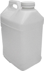 2.5 Gallon Recovery Container (no spigot)/Vent Drain Container for industrial recyclers