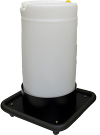 15 Gallon Drum with Drum Dolly And Fill Gauge