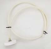 Fill Pump Hose Output Assembly (Nylon Tubing) with lid and hose clamp for standard 10 Gallon Laboratory Recyclers